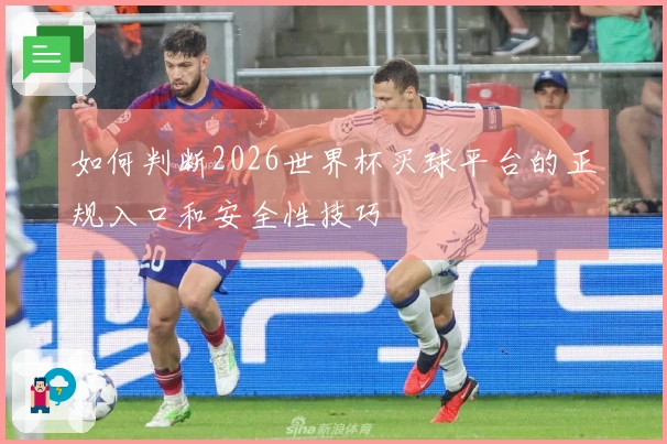 如何判断2026世界杯买球平台的正规入口和安全性技巧