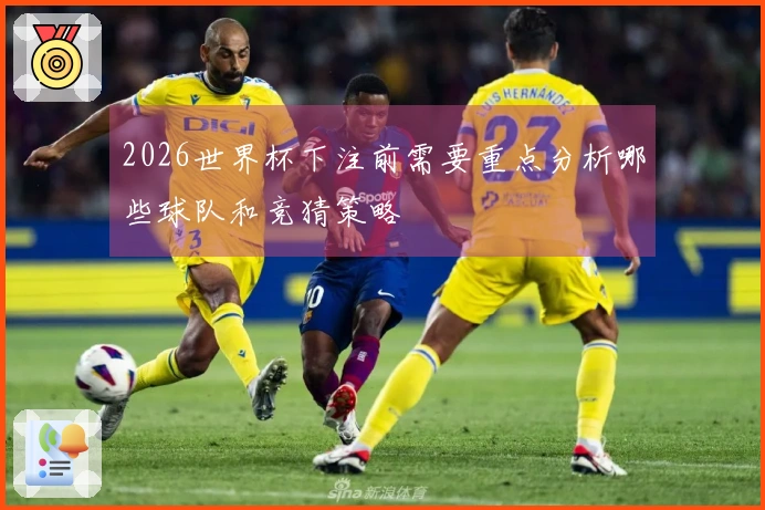 2026世界杯下注前需要重点分析哪些球队和竞猜策略