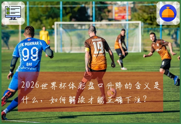 2026世界杯体彩盘口升降的含义是什么,如何解读才能正确下注?