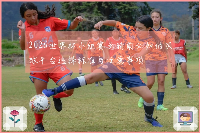 2026世界杯小组赛竞猜前必知的买球平台选择标准与注意事项